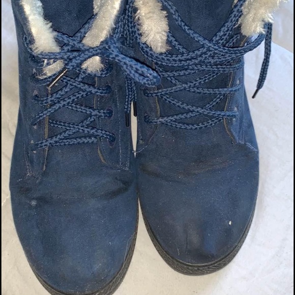 Blue Warm Boots - Picture 4 of 5